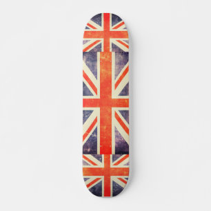Vintage Gewerkschafts-Jackflagge Skateboard