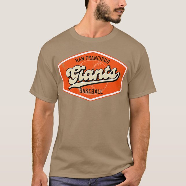 Vintage Giants Baseball T-Shirt (Vorderseite)