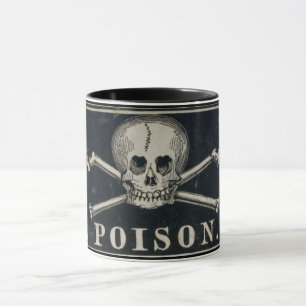 Vintage-Giftmuster-Tasse Tasse
