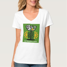 Vintage Gin- und Tonkunst T-Shirt