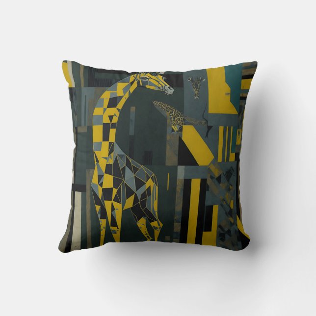 vintage giraff 3 kissen (Rückseite)