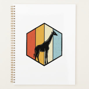 Vintage-Giraffe-Geometrisches-Safari-Vector-Shirt_ Planer