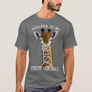 Vintage Giraffe ist mein Geiststier T-Shirt