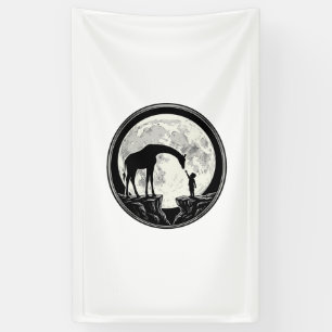 Vintage-Giraffe-und-Kind-Mond-Silhouette-Shirt_1 Banner