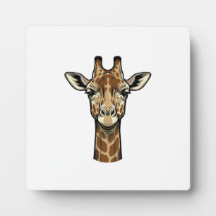 Vintage-Giraffen-Vektorgrafik-Design_1 Fotoplatte