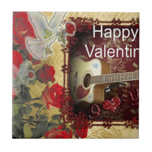 Vintage Gitarre: Afrikanische Brown Beauty Valenti Fliese