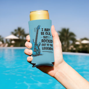 Vintage Gitarre Retro Rock Legende Nostalgische Mu Selters Dosenkühler