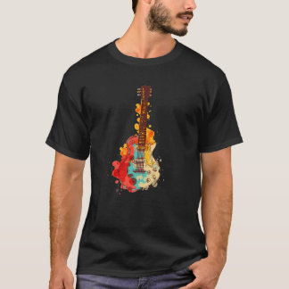 Vintage Gitarrengeschenke für Men Women Music Band T-Shirt