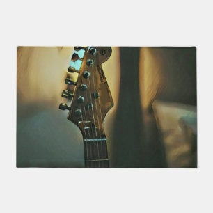 Vintage Gitarrengeschenke Fußmatte