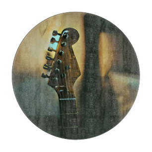 Vintage Gitarrengeschenke Schneidebrett