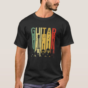 Vintage Gitarrist Gitarre Player Gitarre Wo T-Shirt