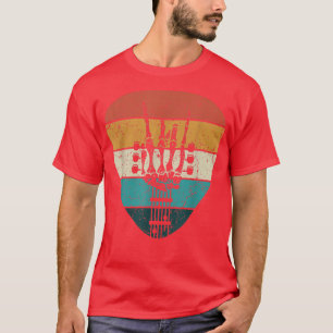 Vintage-Gitarrist Rock and Roll Skelett Gitarre Mu T-Shirt