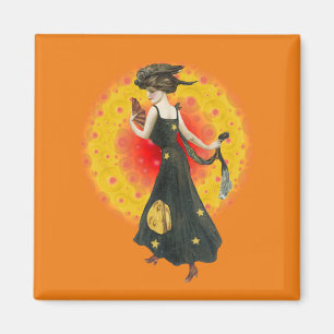 Vintage-Glamour-Girl-Magnet Magnet