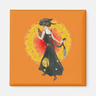 Vintage-Glamour-Girl-Magnet Magnet