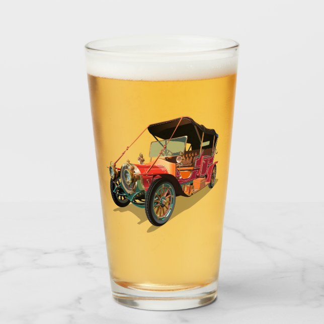 Vintage Glas (Vorne (Gefüllt))
