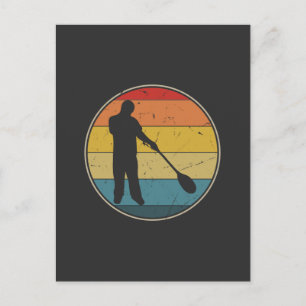 Vintage-Glasbläserei retro lustiger Papa Postkarte