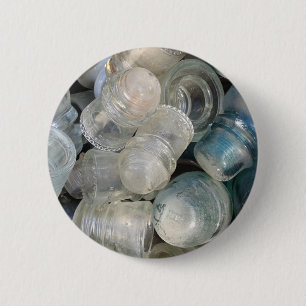 Vintage Glasisolierungen Button