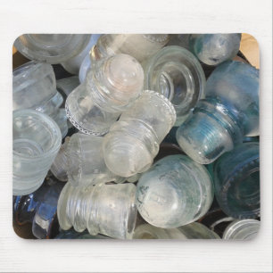 Vintage Glassuline Mousepad