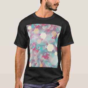 Vintage Glittering Confetti Hintergrund. T-Shirt