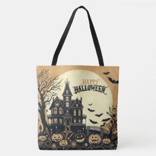 Vintage glückliche Halloween-Kunst