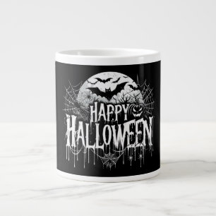 Vintage glückliche Halloween-Kunst Jumbo-Tasse
