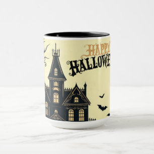 Vintage glückliche Halloween-Kunst Tasse