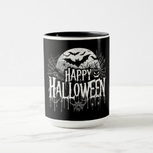 Vintage glückliche Halloween-Kunst Tasse