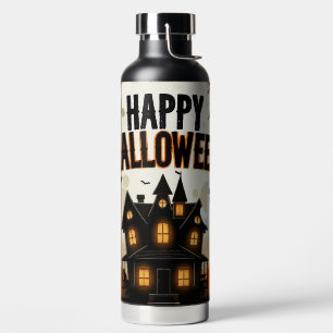 Vintage glückliche Halloween-Kunst Trinkflasche