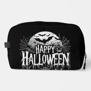 Vintage glückliche Halloween-Kunst Waschbeutel