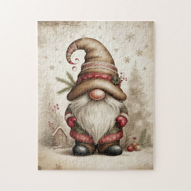 Vintage-Gnom-Puzzle Puzzle (Vertikal)