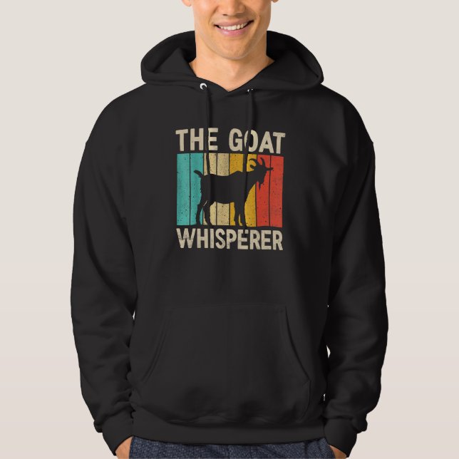 Vintage Goat  The Goat Whisperer Farmer Hoodie (Vorderseite)