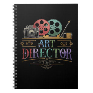 Vintage Gold Art Director Notizblock