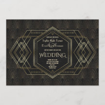 Vintage Gold Great Gatsby Hochzeit