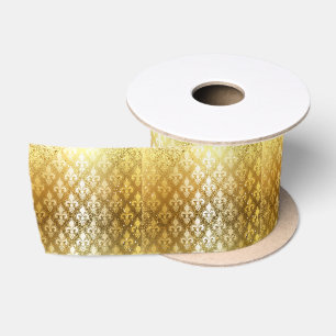 Vintage,Gold,Lilienblüte,antiquariat,vintage,chic, Satinband