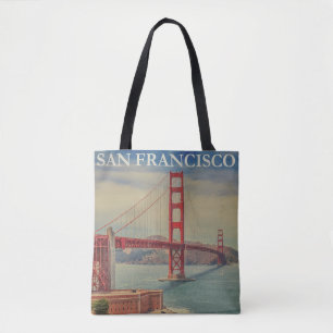 Vintage Golden Gate Bridge San Francisco
