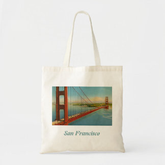 Vintage-Golden-Gate-Brücke-Tragetasche Tragetasche