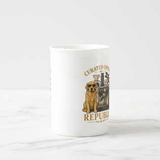 Vintage Golden Retriever Coffee Lover Ceramic Mug Prozellantasse