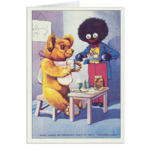 Vintage Golden Shred Teddy Bear Ad