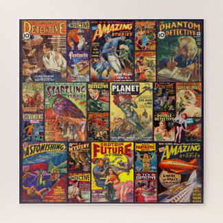 VINTAGE-GOLDENE ÄRA-MAGAZINE JIGSAW-PUZZLE PUZZLE