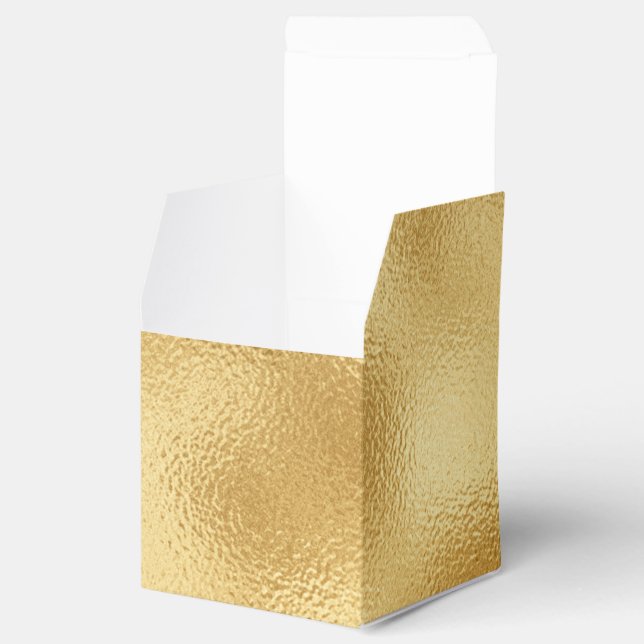 Vintage Goldmedaille Hochzeit, Party, Brautparty Geschenkschachtel (Geöffnet)