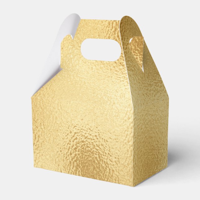 Vintage Goldmedaille Hochzeit, Party, Brautparty Geschenkschachtel (Rückseite)