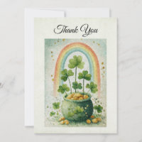 Vintage-Goldtopf und Regenbogen
