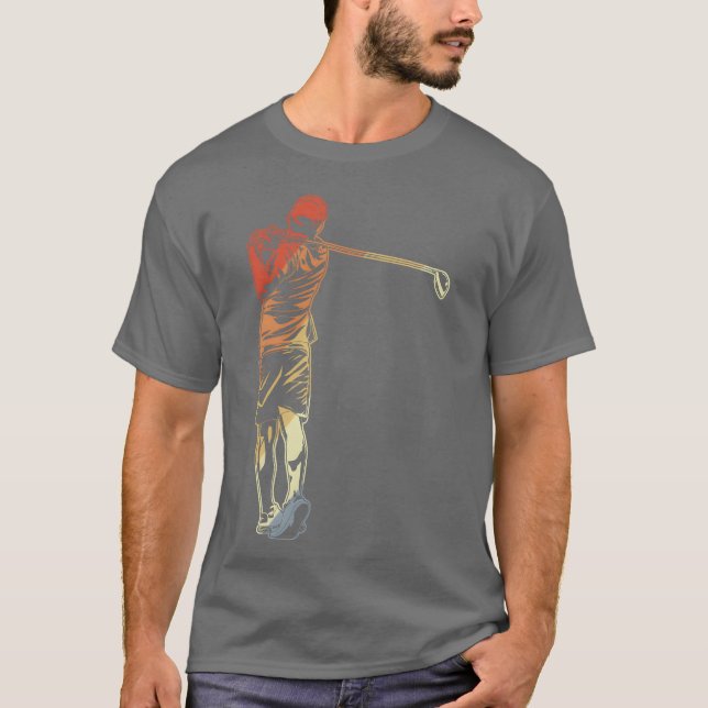 Vintage Golf boy T-Shirt (Vorderseite)