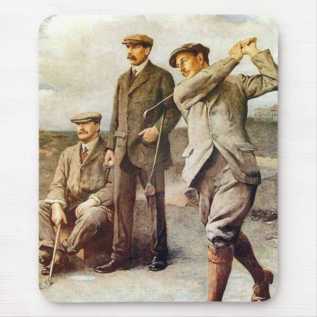 Vintage Golf Mousepad (Vorne)