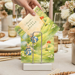 Vintage Golf Storybook Baby Shower Serviette