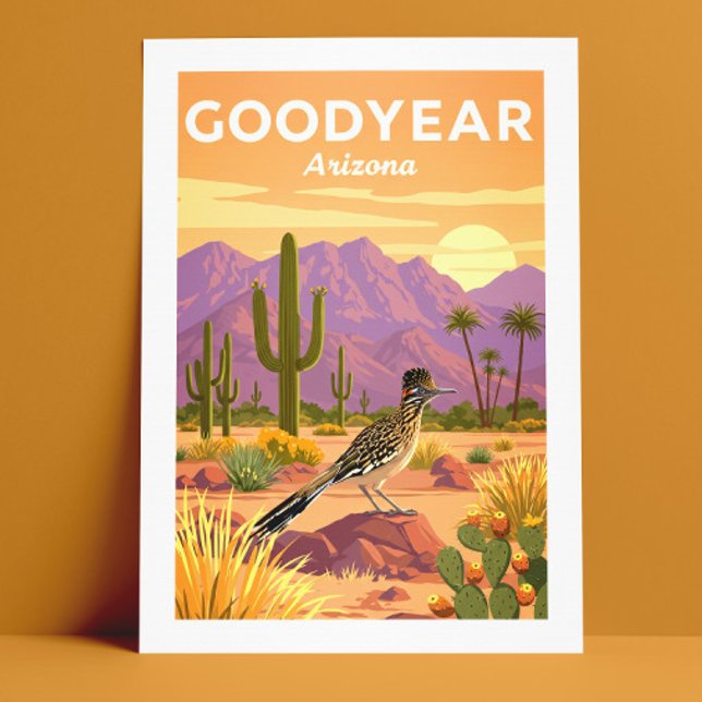 Vintage Goodyear Arizona Postkarte (Von Creator hochgeladen)