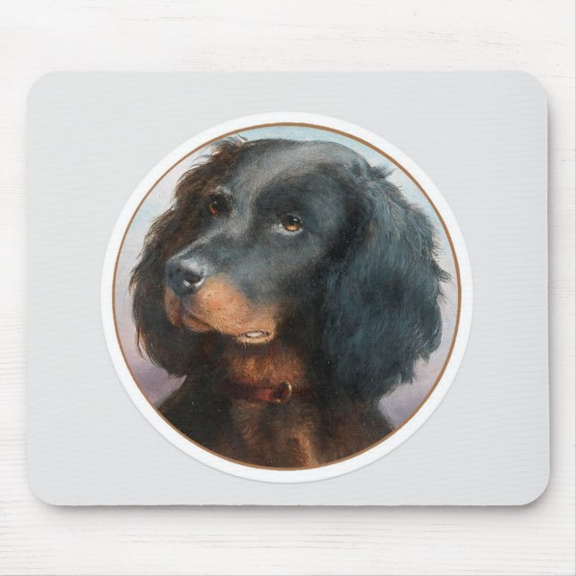 Vintage Gordon Setter Mousepad (Vorne)