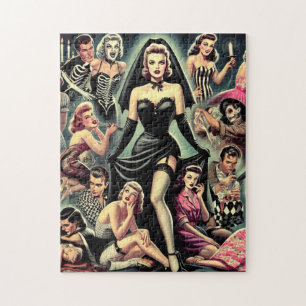 Vintage-Goth-Pin-Ups Puzzle