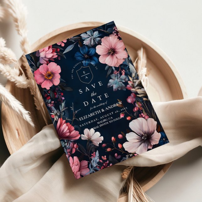 Vintage Goth Wedding Ästhetik Save The Date (Von Creator hochgeladen)