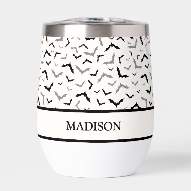 Vintage Gothic Black Bat Wedding (Vorderseite)